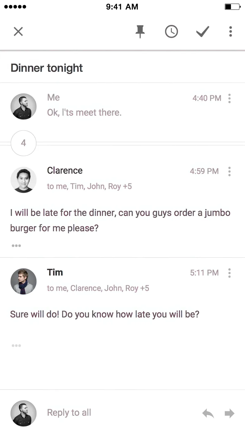 Inbox by Gmail - Thread